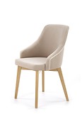 
	
		Jedálenská stolička TOLEDO 2 je určená pre milovníkov vkusného nábytku.
		• Jedinečný vzhľad je zásluhou masívneho bukového dreva a látky.
		• Farebná kombinácia nôh (dub medový) a čalúnenia (Solo 252) dodáva stoličke nádych elegancie.
		• Komfort zabezpečuje pohodlné sedadlo a opierka chrbta s podrúčkami.
	
		• Maximálna nosnosť stoličky je do 120kg.
		• Vhodne doplní Vašu jedáleň alebo obývaciu izbu.
	
		
		Farba stoličky na Vašom monitore sa nemusí zhodovať so skutočným farebným prevedením produktu.


	 

