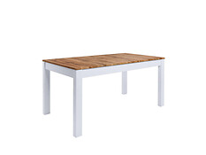 Charakteristika: 

•     Jedálenský rozkladací stôl z kolekcie HOLTEN.
•    Stôl je špecifický svojou vrchnou doskou vo farebnom prevedení: dub wotan.
•    Je možné ho rozložiť na dĺžku 210 cm.
•    Stôl sa vyznačuje jednoduchým dizajnom bez akýchkoľvek detailov.
•    Maximálna nosnosť do 60kg.
•    Jednoduchá montáž.


Kolekcia nábytku HOLTEN sa vyznačuje výrazným masívnym dreveným povrchom s kombináciou bieleho lesku na predných plochách jednotlivých prvkov, ktorý tomu dodáva trendový vzhľad umožňujúci moderné usporiadanie interiéru.
