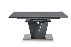 
	Ak hľadáte do Vašej domácnosti niečo veľkolepé a jedinečné, jedálenský stôl HALMAR SALVADOR je správnym riešením.

	• Výnimočný dizajn spočíva vo veľkej vrchnej doske.

	• S funkciou rozkladu prispôsobíte veľkosť plochy podľa situácie. Tú môžete rozložiť až do 200 cm.

	• K vysokým sympatiám prispieva aj originálna podnož s podstavcovou doskou.

	• Prevedenie v tmavosivej farbe len utvrdzuje, že tento model je naozaj mimoriadny.

	• Maximálna nosnosť je do 60 kg.

	• Materiál: sklo/ MDF lakovaná/ nehrdzavá oceľ

	• Dodávaný v demonte.

	 

	Farba stola na Vašom monitore sa nemusí zhodovať so skutočným farebným prevedením produktu.

