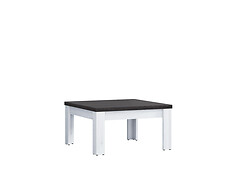 Charakteristika: 

•   Elegantný konferenčný stolík LAW/4/8 z kolekcie HESEN.
•   Vo vašej obývačke je niekoľko dôležitých prvkov. Okrem veľkej TV a pohodlnej sedačky, by tu nemal chýbať konferenčný stolík.
•   Vrchná doska s plochou 75x75 cm poskytne miesto na pokrmy alebo kávu.
•   O stabilitu sa postarajú 4 nôžky jednoduchého tvaru. 
•   Maximálna nosnosť stolíka je do 15kg.
•   Dodávaný v demonte.

Kolekcia HESEN zaujme univerzálnym charakterom, ktorý sa prispôsobí rôznym interiérom. Vyváženie farebnej dvojkombinácie a nádych škandinávskeho štýlu Vás privedú do dokonalého pokoja. Jemné línie ladené minimalistickými rukoväťami a pevnou štruktúrou zaručia dokonalé usporiadanie nábytku v obývačke, spálni, ale aj hosťovskej izbe. 