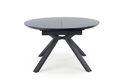 
	Jedálenský stôl VERTIGO je určený pre milovníkov moderného a jedinečného dizajnu.

	• Spektakulárny vzhľad pozostáva z vrchnej dosky vo farbe čierneho mramoru.

	• Veľkosť prispôsobíte danej situácii. Funkcia rozkladu Vám umožní stôl rozložiť až na 180 cm.

	• Sympatie sú podporené originálnou kovovou podnožou čiernej farby.

	• Každá návšteva ocení tento prvok vo Vašej domácnosti.

	• Materiál: sklo/ MDF lakovaná/ oceľ maľovaná prášková

	• Farba: čierny mramor/ čierna

	• Maximálna nosnosť stola je do 60kg.

	• Dodávaný v demonte.

	 

	Farba stola na Vašom monitore sa nemusí zhodovať so skutočným farebným prevedením produktu.

