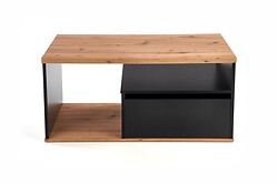
	Konferenčný stolík PANTERA ponúka praktický prvok nábytku do každej novej obývačky.

	• Jednoduchý dizajn pozostáva z vrchnej dosky v rozmere 110x60.

	• Spodná doska slúži na odloženie časopisov alebo novín.

	• K dispozícii máte aj 1 zásuvku.

	• Materiál: nábytková doska

	• Farba: dub wotan/ čierna

	• Maximálna nosnosť stolíka je do 20kg.

	• Dodávaný v demonte.

	 

	Farba stolíka na Vašom monitore sa nemusí zhodovať so skutočným farebným prevedením produktu.
