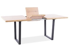 
	
		Rozkladací jedálenský stôl VITO predstavuje praktický prvok do každej modernej jedálne.
	
		• Jednoduchý dizajn je výsledkom vrchnej dosky v dubovej farbe.
	
		• K praktickému vzhľadu prispieva kovová konštrukcia, ktorá zabezpečí pevnú stabilitu.
	
		• Funkcia rozkladu ponúka dve veľkostné varianty. Stôl je možné rozložiť až do 180 cm.
	
		• Stôl rozložíte pomocou stredných doplnkových dosiek.
	
		• Maximálna nosnosť stola je do 40 kg.
	
		• Materiál: dyha laminovaná/ kov
	
		• Farba: dub wotan/ čierna
	
		• Dodávaný v demonte.
	
		 
	
		Farba stola na Vašom monitore sa nemusí zhodovať so skutočným farebným prevedením produktu. 


	 
