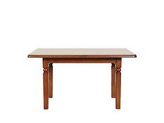 Charakteristika: 

•    Praktický, rozkladací jedálenský stôl STO/140.
•    Stôl je možné rozložiť na dĺžku 180 cm.
•    Stôl má pekné frézované nohy z masívneho dreva.
•    Jednoduchá montáž. 



Klasická forma nábytku NATALIA je výsledkom jemného štylizovania dekorácií. Frézované a lisované dvierka, oblé tvary vrchných dosiek, ríms a nožičiek s ozdobnými  úchytkami vytvárajú dojem luxusu a harmónie v každom interiéri.

