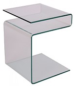 Konferenčný stolík EPI je zaujímavým a štýlovým doplnkom do každej modernej obývačky.
• Futuristický a minimalistický vzhľad je zásluhou ohýbaného skla.
• Celkový vizuál pozostáva len z jedného dielu skla a ponúka ako hlavnú dosku, rovnako aj spodnú s odkladacou funkciou a podstavcovú dosku.
• Svojimi úspornými rozmermi je vhodný do menších priestorov.


