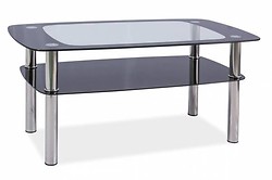 Konferenčný stôl RAVA C je určený pre tých, ktorí oceňujú moderné formy nábytku. 
• Disponuje špecifickým farebným podaním, kde vrchná doska stola je z tvrdeného číreho skla s čiernym lemovaním. 
• Spodná doska je z čierneho skla a plní odkladaciu funkciu.
• Materiál: Temperované sklo + chrómová oceľ.
• Stôl je dodávaný v demonte a montáž je veľmi jednoduchá.