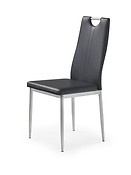 
Jedálenská stolička K202 je určená pre milovníkov moderného nábytku.
• Skvelý vzhľad je zásluhou práškovanej ocele a farebnej ekokože.
• Novodobý dizajn dopĺňa jednoduchá konštrukcia, ktorá sa skladá zo štyroch nôh a komfort zabezpečuje čalúnené sedadlo a mierne profilovaná opierka chrbta.
• Vhodne doplní Vašu jedáleň, obývaciu izbu alebo kanceláriu.
• V ponuke vo viacerých farebných prevedeniach.



Farba stoličky na Vašom monitore sa nemusí zhodovať so skutočným farebným prevedením produktu.
