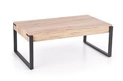 
	Konferenčný stolík CAPRI ponúka moderný prvok nábytku do každej novej obývačky.
	• Dizajn je založený na jednoduchom tvare.
	• Model pozostáva z MDF dyhovanej dosky, ktorá poskytne dostatok miesta.
	• Stabilitu zaručuje kovová konštrukcia (prášková oceľ).

	• Farba: dub San Remo/ čierna.
	• Stôl je dodávaný v demonte a montáž je veľmi jednoduchá.

	 

	Farba stolíka na Vašom monitore sa nemusí zhodovať so skutočným farebným prevedením produktu.
