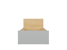Charakteristika: 

•   Praktická posteľ LOZ/90 z kolekcie NANDU.
•   Moderná posteľ bez úložného priestoru.
•   Uvedená cena neobsahuje cenu matraca a roštu.
•    Matrac v rozmere: šírka 90cm, dĺžka 200cm.
•   Dostupné rošty vyrobené z dreva v rozmere 90x200 nájdete TU.
•   Maximálna nosnosť postele je do 100 kg.
•   Jednoduchá montáž.
Výhodou kolekcie NANDU je dizajn založený na výbere predného čela zásuvky dodávajúci nábytku originalitu a štýl. Kolekcia ponúka trend, ktorý vyzerá naozaj výborne a vytvorí z každej študentskej izby dokonalé miesto.