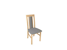 Jedálenská stolička BELIA poslúži ako elegantný prvok nábytku pre každú novú domácnosť.
• Stolička sa vyznačuje moderným dizajnom založeným na jednoduchej konštrukcii z bukového dreva.
• Pohodlie pri sedení zabezpečí operadlo a sedadlo vyplnené elastickou penou a potiahnuté látkovým čalúnením.
• Farba: Baku 4 Grey/ dub prírodný
• Jednoduchá montáž.

Farba stoličky na Vašom monitore sa nemusí zhodovať so skutočným farebným prevedením produktu.