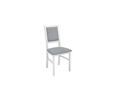 Charakteristika: 

•    Stolička ROBI slúži ako dokonalý doplnok do každej modernej jedálne.
•    Univerzálny štýl zdôrazní moderný interiér a rovnako dodá Vášmu priestoru nádych elegancie.
•    Jednoduchý rám (bukové drevo) je doplnený čalúneným operadlom a sedadlom.
•    Pohodlie pri sedení zabezpečuje penová výplň.
•    Farebné prevedenie: Biela teplá/ Adel 6 Grey.
•    Jednoduchá montáž.