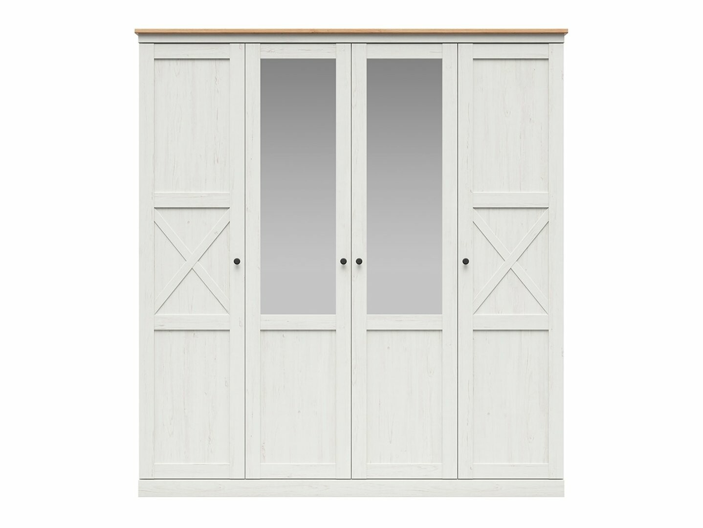 Skriňa FRIJA SZF2D2M andersen pine white/dub artisan - NA SKLADE!