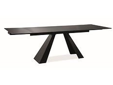 
	Luxusný jedálenský stôl SALVADORE slúži ako centrálny element jedálne a zároveň ako dekorácia Vášho interiéru.
	• Model funguje dokonale a jedinečný štýl je odkazom modernosti a praktickosti.
	• Výnimočný dizajn je založený na špecifických podnožiach originálneho tvaru.
	• K dokonalému vkusu prispieva sklenený plat stola, ktorý je možné roztiahnuť až do 240cm.
	• Zásluhou skvelého vzhľadu je kombinácia tvrdeného skla a kovu vo farbe čiernej matnej.
	• Stôl je dodávaný v demonte a montáž je veľmi jednoduchá.

	 

	Farba stola na Vašom monitore sa nemusí zhodovať so skutočným farebným prevedením produktu. 
