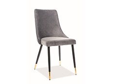 
	
		Stolička PIANO VELVET oživí každú modernú jedáleň.
	
		• Elegantný vzhľad tkvie v látkovom čalúnení (aksamit).
	
		• Stabilitu poskytujú úzke kovové nohy vo farebnej kombinácii čiernej a zlatej, ktoré vizuálne nadľahčujú celý model.
	
		• Vďaka dizajnu stolička poslúži aj ako vhodný element nábytku do obývacej izby, či domácej pracovne.
	
		• Dostupné vo viacerych farebných prevedeniach: Bluvel 14 sivá, Bluvel 19 čierna.
	
		• Dodávaná v demonte.
	
		 
	
		Farba stoličky na Vašom monitore sa nemusí zhodovať so skutočným farebným prevedením produktu.


	 
