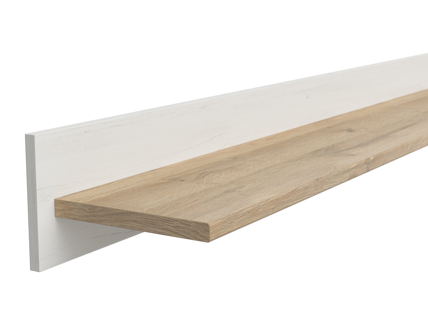 Polica LOKSA POL/143 borovica biela andersen