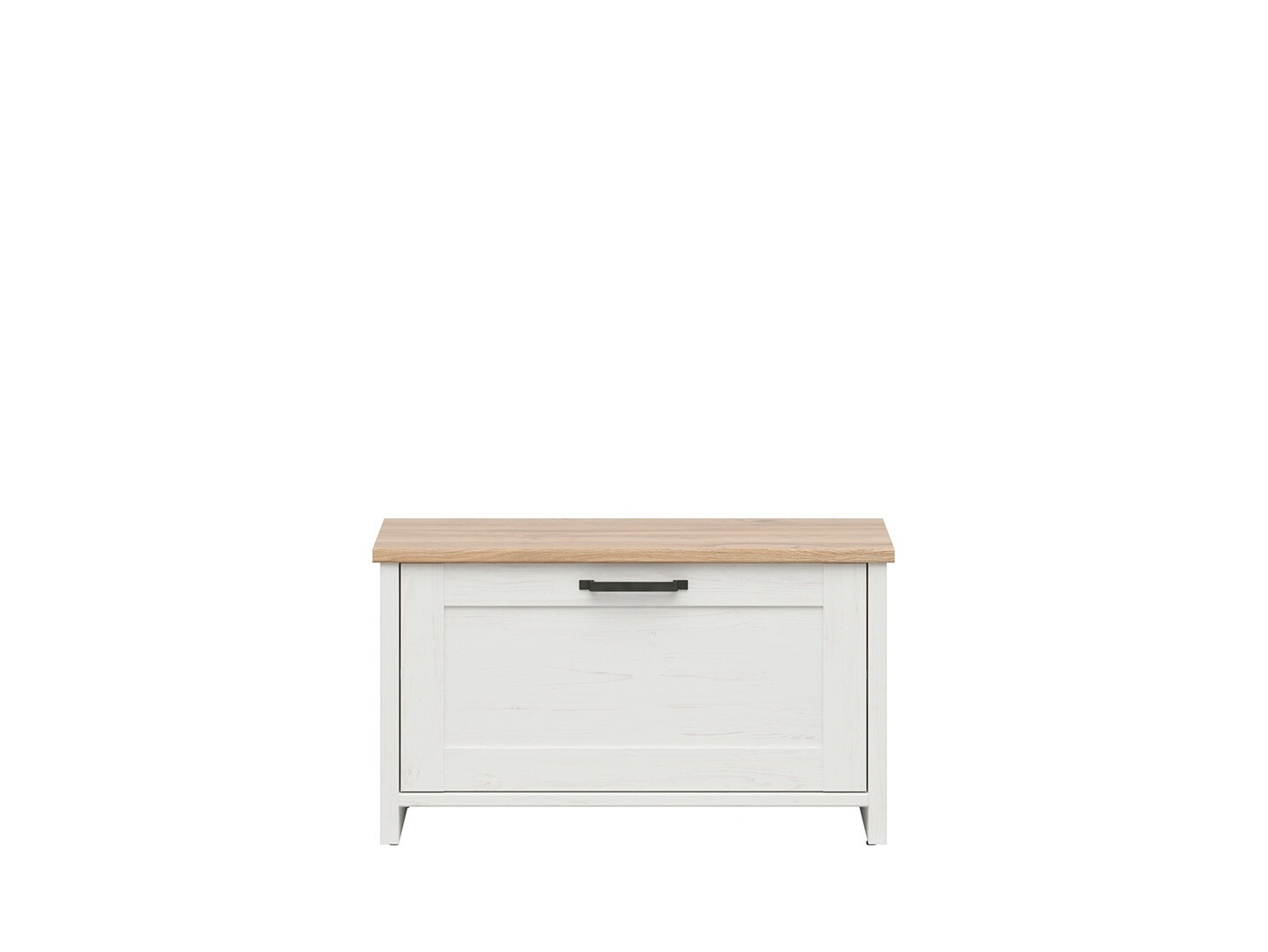 Skrinka na topánky LOKSA SFK1D borovica biela andersen