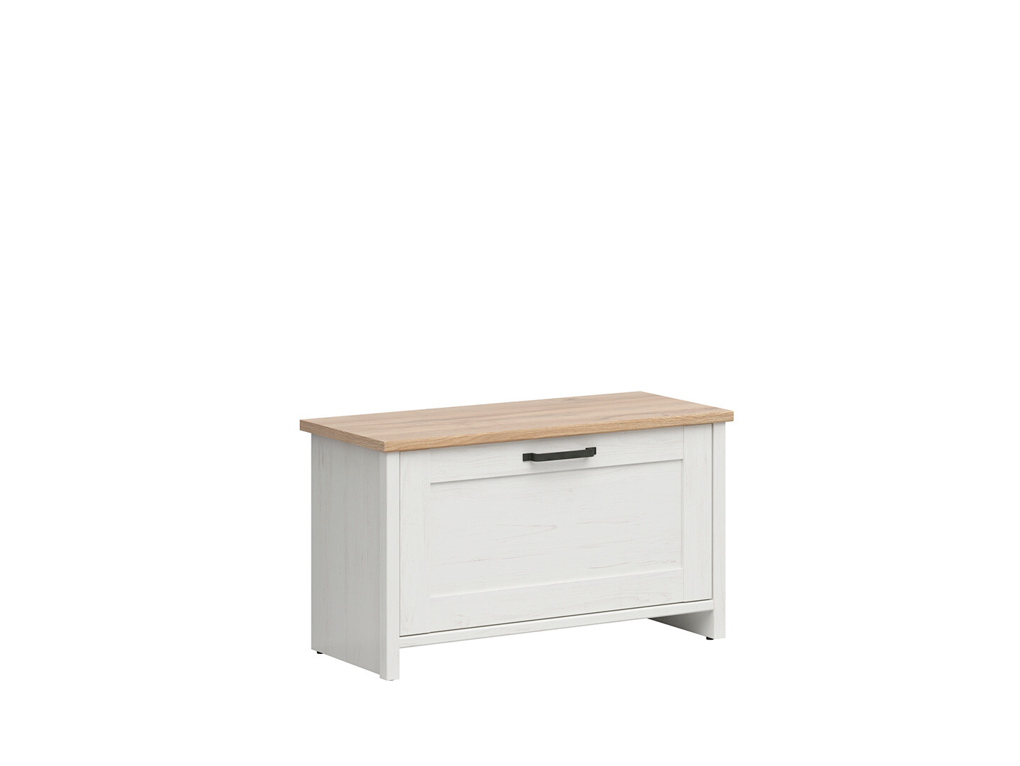 Skrinka na topánky LOKSA SFK1D borovica biela andersen