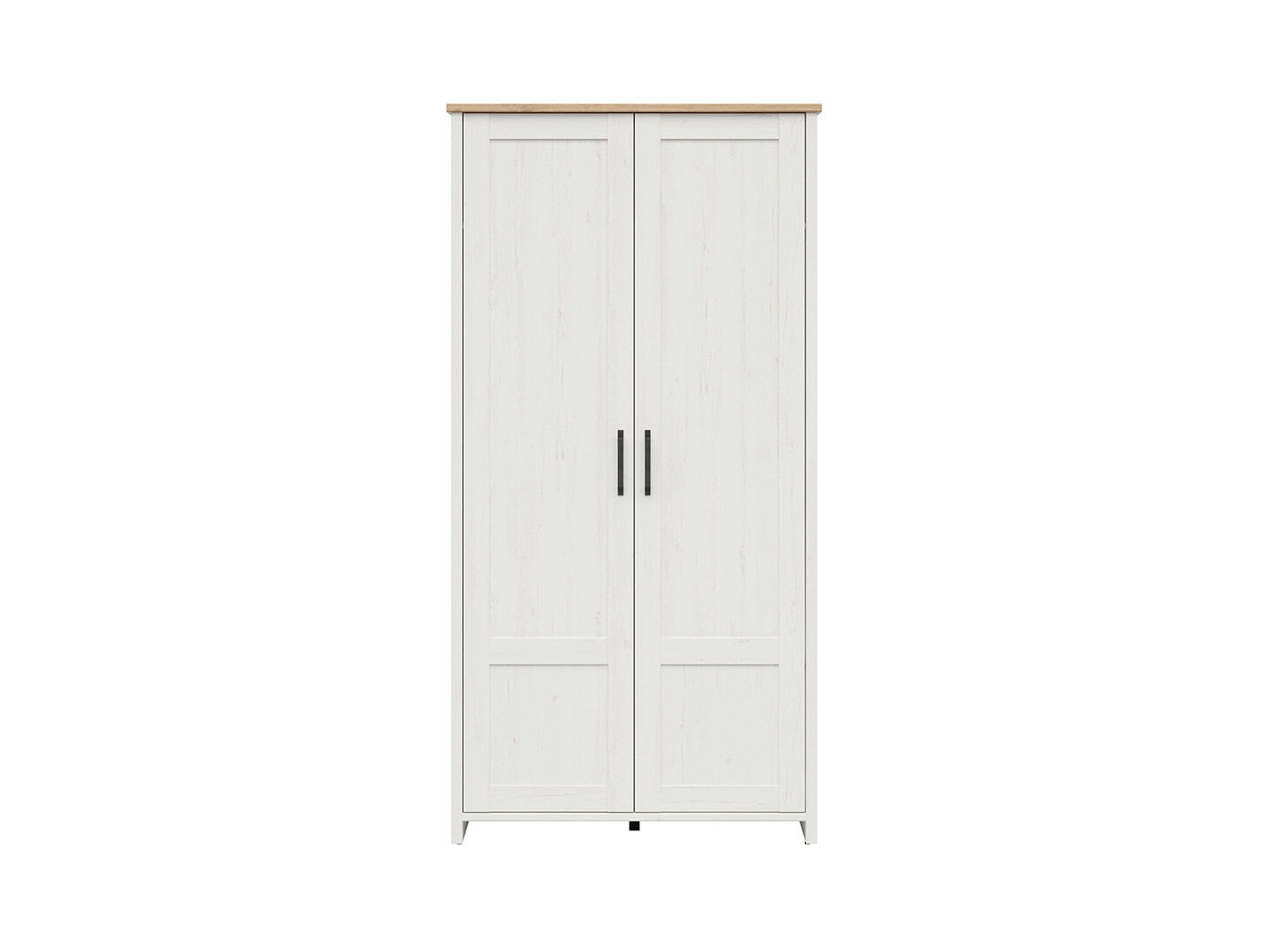 Skriňa LOKSA SZF2D borovica biela andersen