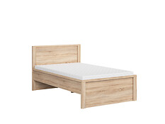 Charakteristika: 
  
•   Posteľ KASPIAN LOZ/120/T.
•   Moderná a praktická posteľ bez úložného priestoru.
•   Uvedená cena neobsahuje cenu matraca a roštu.
•    Vhodný matrac v rozmere: šírka 120 cm, dĺžka 200 cm.
•   Dostupné rošty vyrobené z dreva v rozmere 120x200 nájdete TU.
•   Možné dokúpiť úložný priestor SZU/120.
•   Jednoduchá montáž.