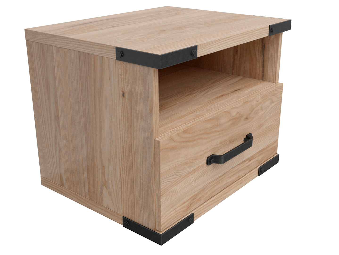 Nočný stolík LARA KOM1S jaseň bieloruský