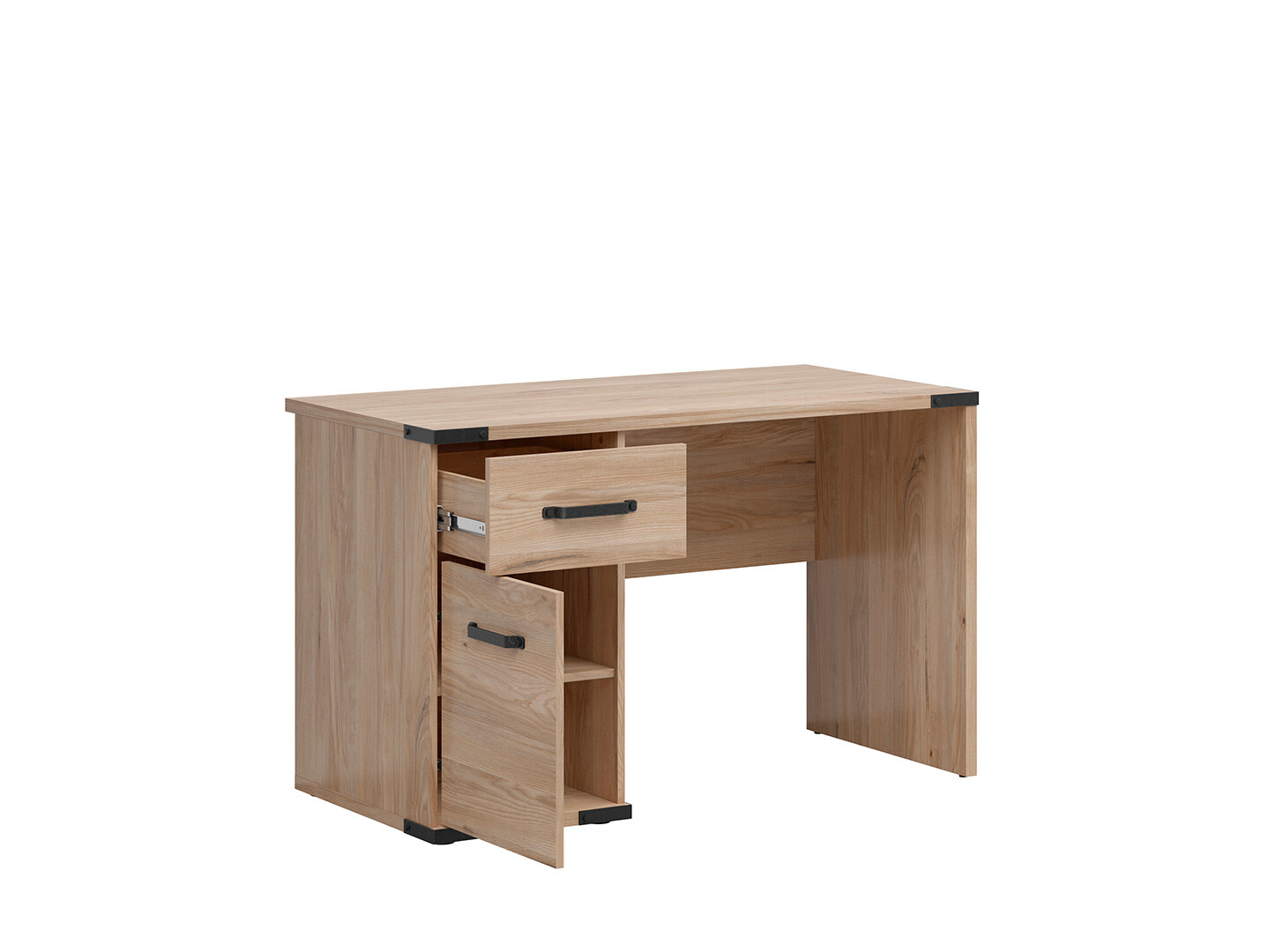 Písací stolík LARA BIU1D1S jaseň bieloruský