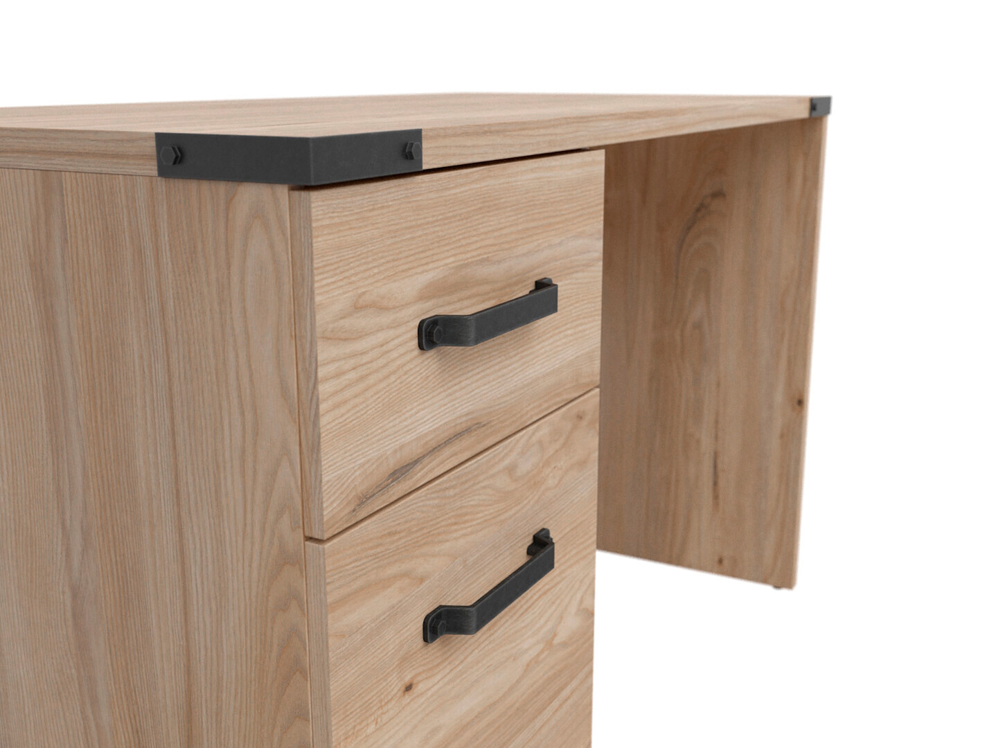 Písací stolík LARA BIU1D1S jaseň bieloruský