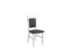 Charakteristika: 

•   Praktická stolička LIZA v elegantnom štýle.
•   Pohodlie poskytuje čalúnené operadlo a sedadlo.
•   Pevným základom je bukový rám.
•   Farba: biela teplá/ Madryt 995 Grey
