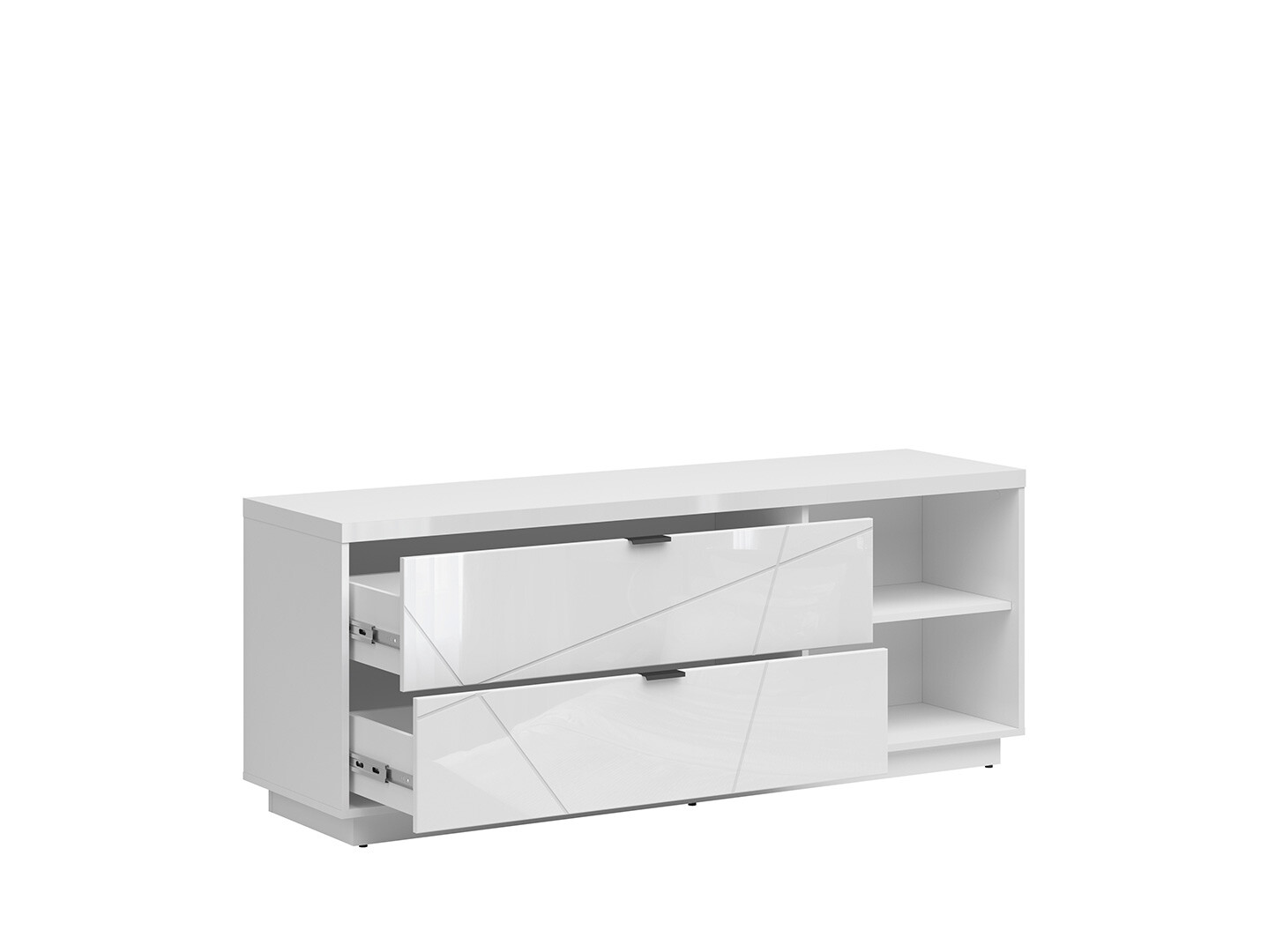 TV skrinka FORN RTV2S biely lesk