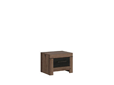 Charakteristika: 

•     Nočná skrinka KOM1S z kolekcie BALIN.
•    Komoda obsahuje 1 zásuvku na valčekových koľajničkách.
•    Jednoduchá montáž. 

Masívny korpus doplnený hladkými dvierkami a zásuvkami robí z kolekcie BALIN jedinečný nábytok každej modernej obývacej izby. Tmavé farby dreva a minimalistické rukoväte sú špecifikom, ktoré ponúka možnosť zariadenia vkusného interiéru.