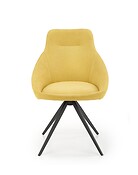 
	
		Jedálenská stolička HALMAR K431 je určená pre tých, ktorí oceňujú vkusné formy nábytku.
		• Jedinečný vzhľad vďaka kombinácií tkaniny a maľovanej práškovej ocele dodáva interiéru nádych elegancie.
		• Úroveň originality sa vyzdvihuje zásluhou farebnej kombinácie, ktorá ponúka čalúnenie v žltom farebnom prevedení a nôžky stoličky v čiernej.
		• Komfort zabezpečuje pohodlné sedadlo a mierne profilovaná opierka chrbta.
	
		 
	
		Farba stoličky na Vašom monitore sa nemusí zhodovať so skutočným farebným prevedením produktu.


	 

