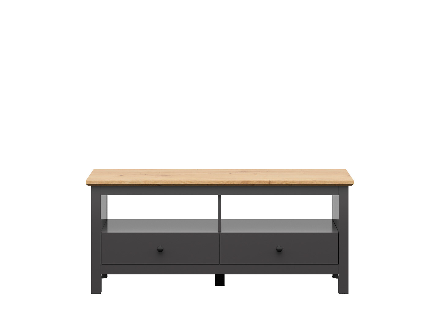 TV skrinka HESEN RTV2S/6/14 grafit/dub artisan