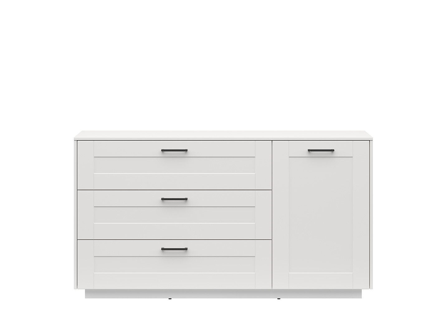 Komoda FL SMART KOM1D3S biela alpská/biela kanadská