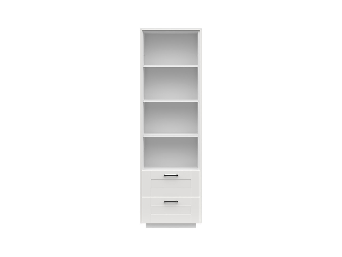 Regál FL SMART REG2S biela alpská/biela kanadská