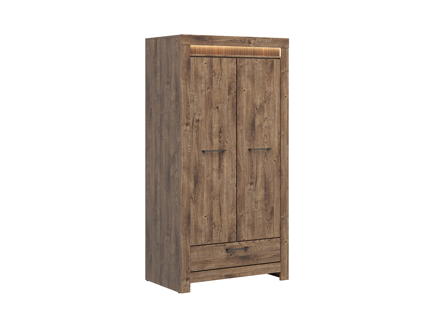 Skriňa TORIN SZF2D1S dub ribbeck hnedý