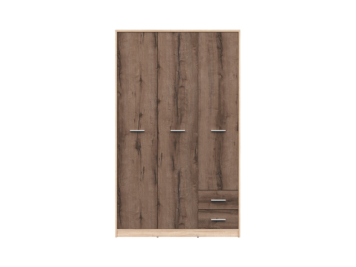 BRW Skriňa NEPO PLUS SZF3D2S dub sonoma/dub monastery