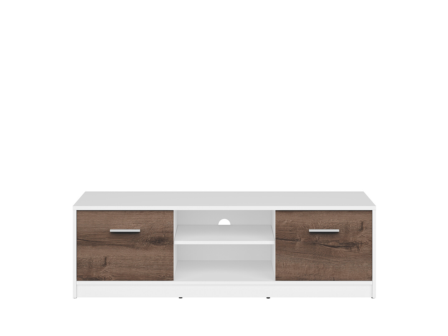 TV skrinka NEPO PLUS RTV2D biely/dub monastery
