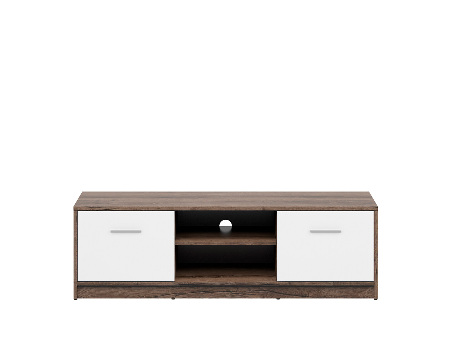 TV skrinka NEPO PLUS RTV2D dub monastery/biely
