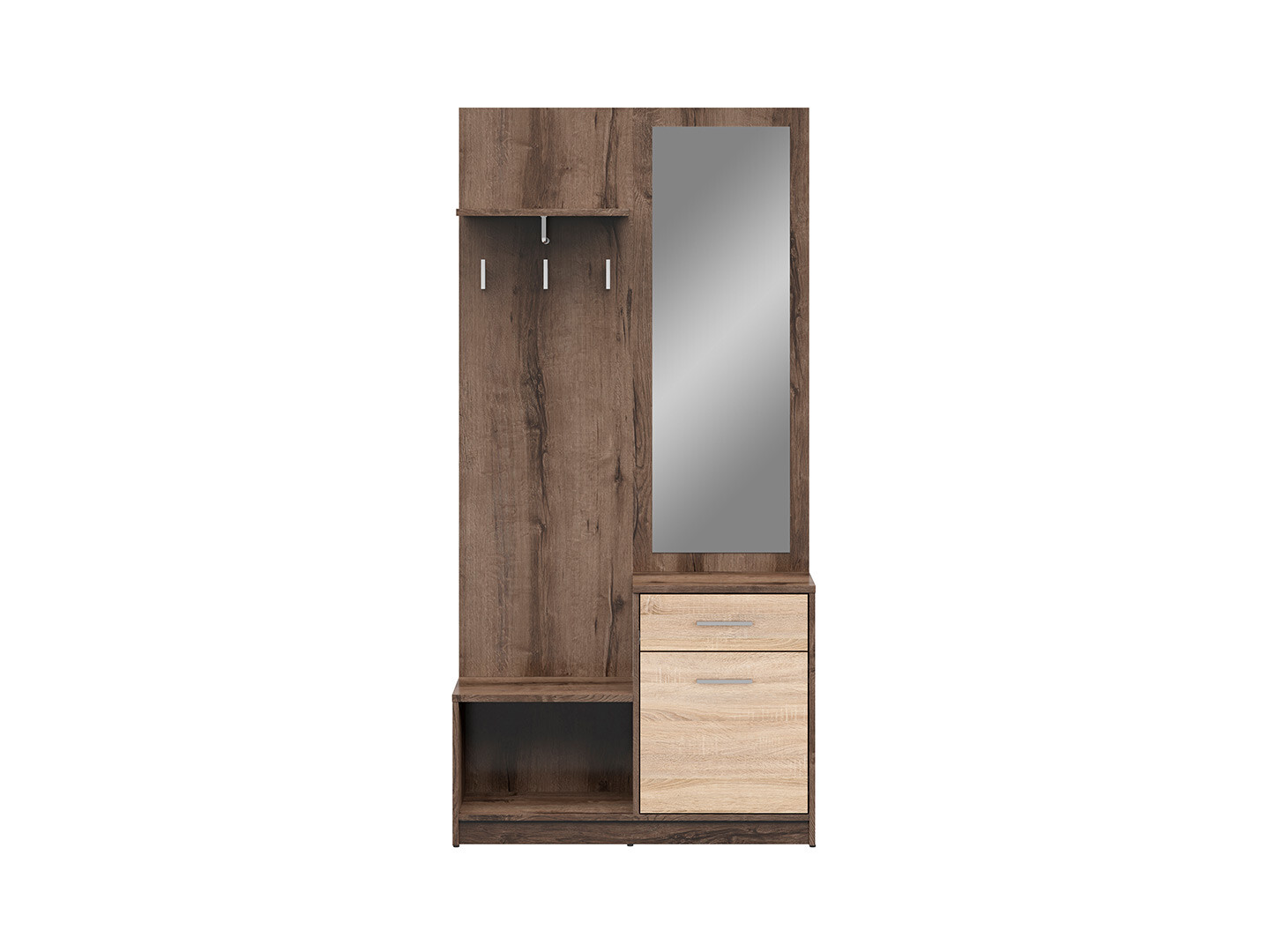 BRW Predsieň NEPO PLUS PPK dub monastery/dub sonoma