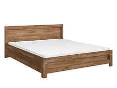 Charakteristika: 
  
•   Moderná posteľ LOZ/160 z kolekcie GENT
•   Uvedená cena neobsahuje cenu matraca a roštu.
•   Vhodný matrac v rozmeroch: šírka 160cm, dĺžka 200cm.
•   Dostupné rošty vyrobené z dreva v rozmere 160x200 nájdete TU.
•    Maximálna nosnosť postele je do 200 kg.
•   Dodávaná v demonte.
Zosilnené strany a výrazná textúra dreva vo farbe dub Stirling vytvárajú zo zbierky GENT obľúbenú medzi milovníkmi prírody. Jednoduchý dizajn je doplnený úzkou rukoväťou, vďaka ktorej kolekcia kombinuje klasický štýl s modernými detailmi. 