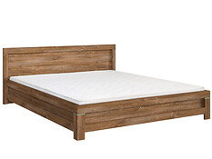 Charakteristika: 
  
•   Moderná posteľ LOZ/180 z kolekcie GENT
•   Uvedená cena neobsahuje cenu matraca a roštu.
•   Vhodný matrac v rozmeroch: šírka 180cm, dĺžka 200cm.
•   Dostupné rošty vyrobené z dreva v rozmere 180x200 nájdete TU.
•    Maximálna nosnosť postele je do 200 kg.
•   Dodávaná v demonte.
Zosilnené strany a výrazná textúra dreva vo farbe dub Stirling vytvárajú zo zbierky GENT obľúbenú medzi milovníkmi prírody. Jednoduchý dizajn je doplnený úzkou rukoväťou, vďaka ktorej kolekcia kombinuje klasický štýl s modernými detailmi. 