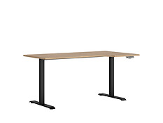 Charakteristika: 

•   Univerzálny pracovný stôl BIU/160/90/B/P z kolekcie SPACE OFFICE. 
•   Stôl v minimalistickom dizajne je vyrobený z laminovanej dosky, ktorá je charakteristická vysokou odolnosťou proti poškriabaniu. 
•   Stôl ponúka pracovnú dosku v rozmere 160x90 cm. Maximálna nosnosť dosky je do 40kg.
•   Doska obsahuje výrez na ľavej strane (čelný pohľad). 
•   Hrúbka laminovanej dosky: 22 mm
•   O pevnú stabilitu sa postarajú kovové nôžky čiernej farby. Nôžky disponujú možnosťou nastavenia výšky. Vďaka tomu sa lepšie prispôsobia povrchu podlahy.
•   Tento stôl má k dispozícii elektrickú výšku nastavenia (od 72 - 120cm) - v pamäti má 4 úrovne výšky.
•   Súčasťou je tiež USB vstup. 
•   Dodávaný v demonte. 
