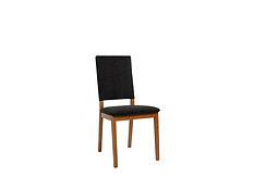 Jedálenská stolička FORN poslúži ako elegantný prvok nábytku pre každú novú domácnosť.
• Stolička sa vyznačuje moderným dizajnom založeným na jednoduchej konštrukcii z bukového dreva.
• Pohodlie pri sedení zabezpečí operadlo a sedadlo vyplnené penou a potiahnuté látkovým čalúnením.
• Operadlo je zdobené prešívaním, ktoré odkazuje na špecifický dizajn celej kolekcie.
• Farba: Mavel 19 Black/ dub Stirling
• Jednoduchá montáž.

Farba stoličky na Vašom monitore sa nemusí zhodovať so skutočným farebným prevedením produktu.