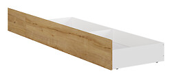 Charakteristika: 

•    Zásuvka pod posteľ SZU/120 z kolekcie HOLTEN.
•    Ponúka dodatočný úložný priestor pod posteľ LOZ/120 z rovnakej kolekcie. 
•    Jednoduché vysunutie zaisťujú valčeky. 
•    Balenie obsahuje 1ks zásuvky.
•    Dodávaná v demonte.



 Model je dostupný v dvoch farebných prevedeniach: Biela/dub wotan/biely lesk a dub waterford.  

Kolekcia nábytku HOLTEN sa vyznačuje výrazným masívnym dreveným povrchom s kombináciou bieleho lesku na predných plochách jednotlivých prvkov, alebo jednoduchým, no štýlovým uceleným zafarbením. Obe tieto farebné prevedenia dodávajú tejto kolekcii nábytku trendový vzhľad, vďaka ktorému je možné moderné usporiadanie Vášho interiéru.
