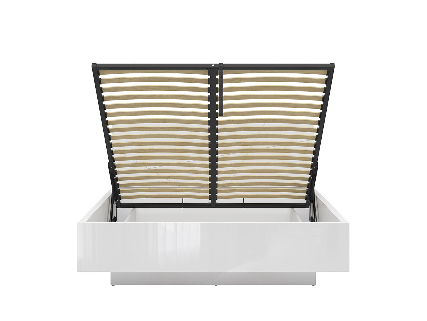 Posteľ 160x200 FORN biely lesk