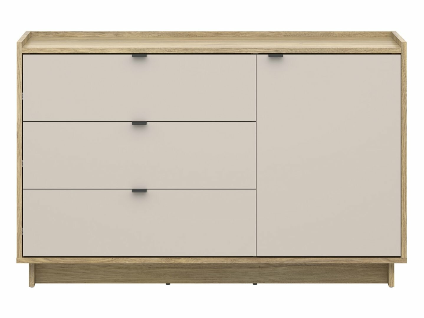 Komoda DALVA KOM1D3S dub mauvella/kashmir