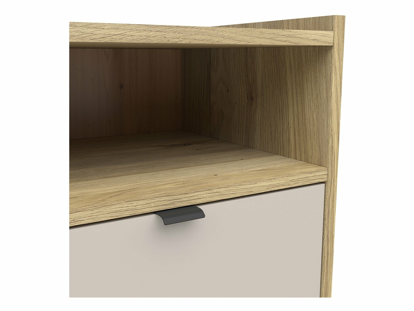 Nočný stolík DALVA KOM1S dub mauvella/kashmir