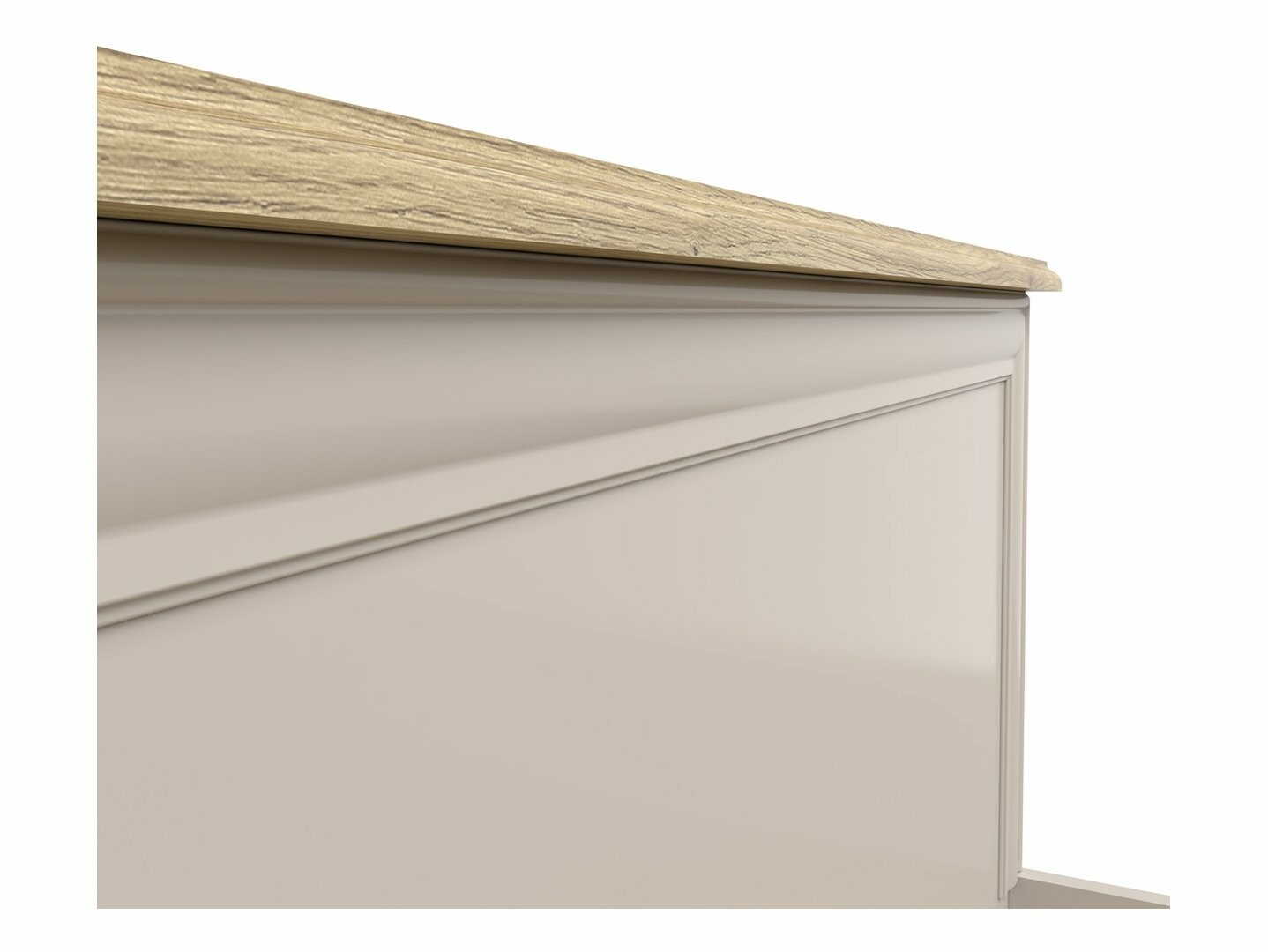 Posteľ 160x200 ANGA LOZ/160/B dub mauvella/kashmir