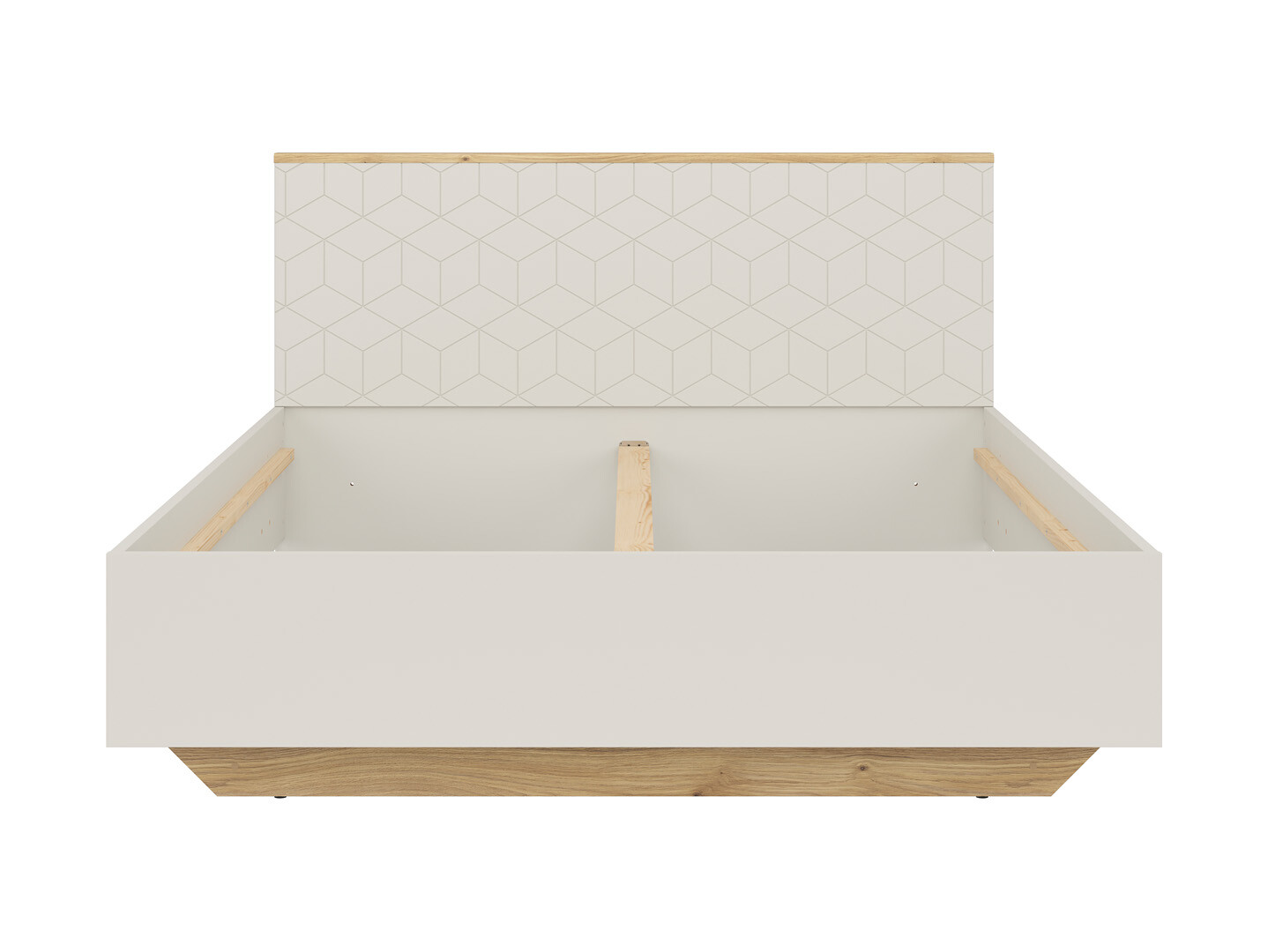 Posteľ GLAMOUR LOZ/160/A uni kashmir/dub mauvella