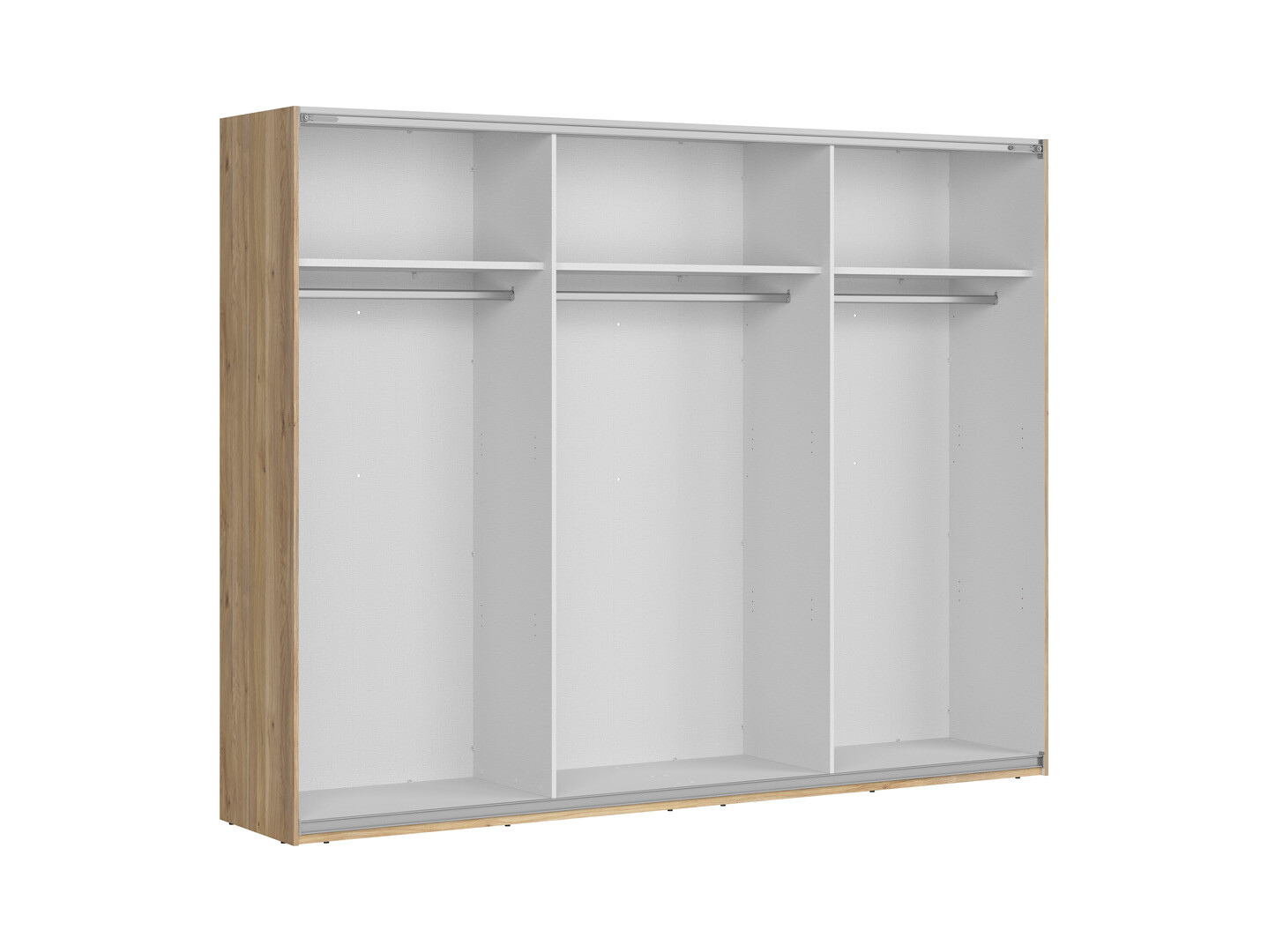 Skriňa GLAMOUR SZF/270/210/3M uni kashmir/dub mauvella