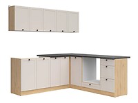 Rohová kuchynská linka: JUNONA LINE 200x200